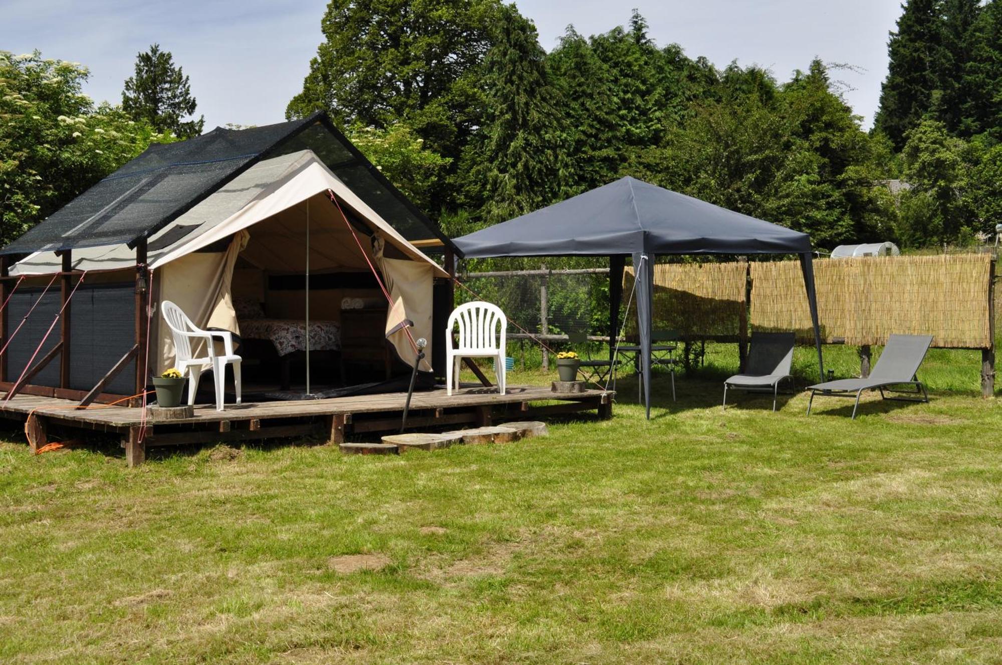 Guillerin Caravan&Glamping Sornac Exteriör bild