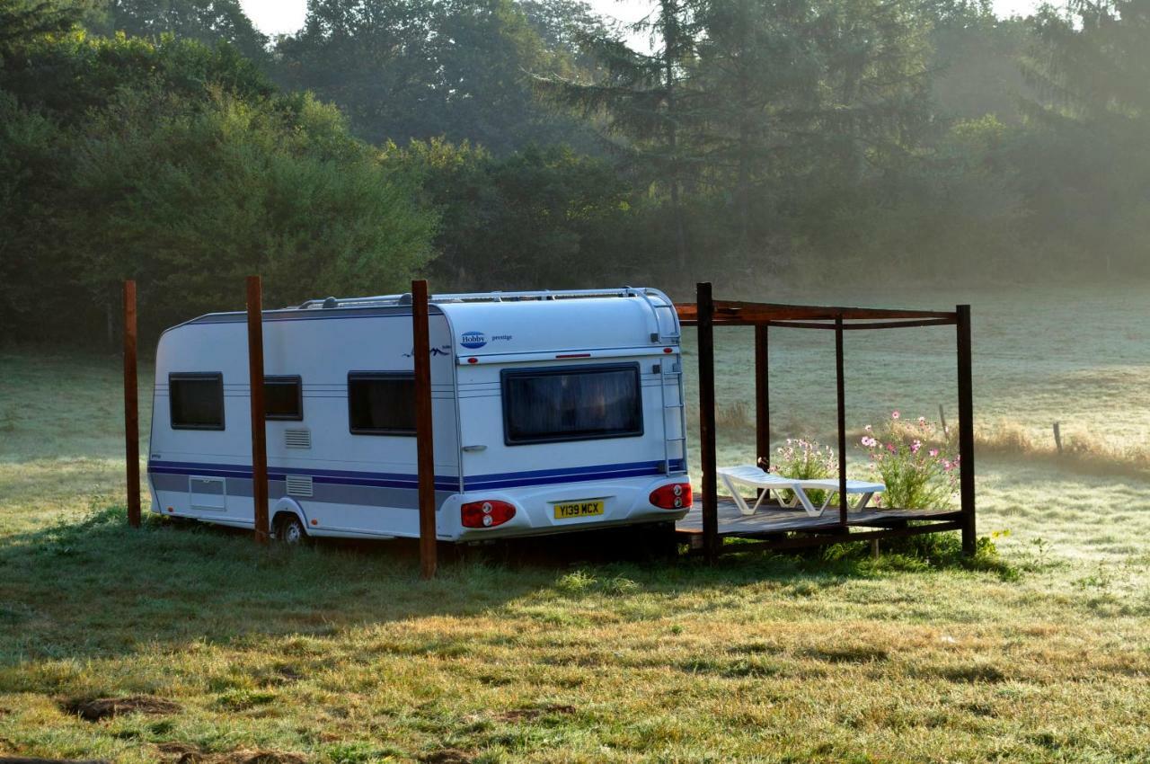 Guillerin Caravan&Glamping Sornac Exteriör bild